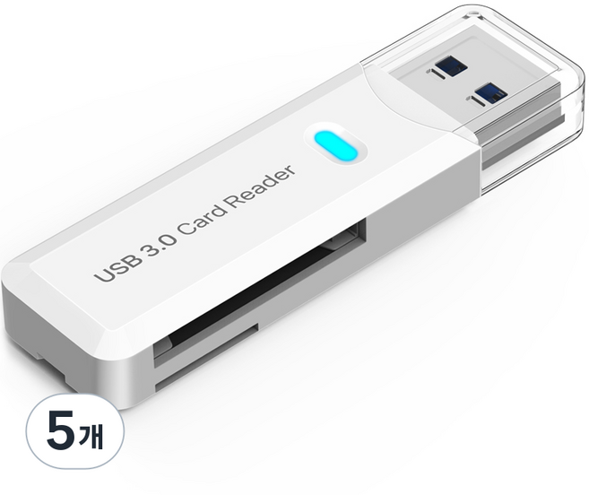 Home Planet USB 3.0 SD卡讀卡機, RD-A01W, 白色