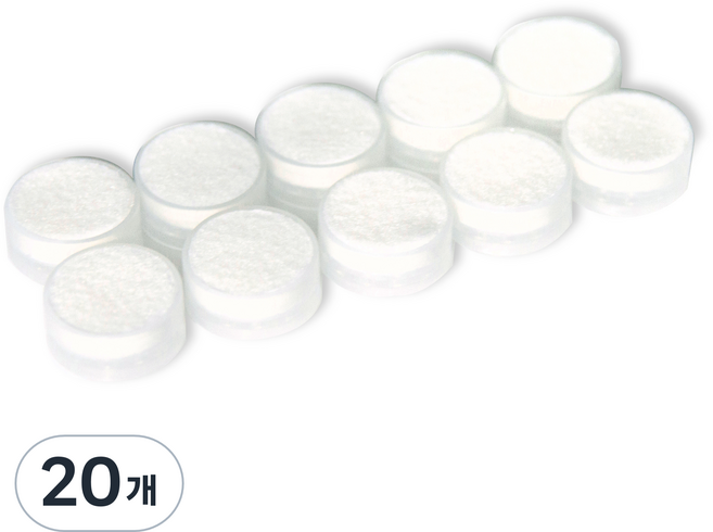 듀벨 수도애 정수키트 리필필터, 20개, 무향