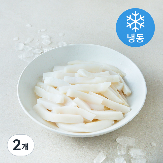 비비수산 손질 대왕오징어 몸채 (냉동), 2개, 1kg