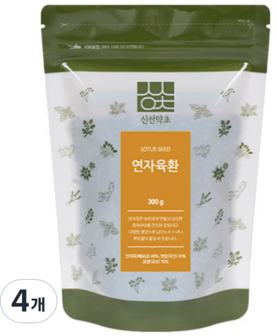 신선약초 연자육환, 300g, 4개