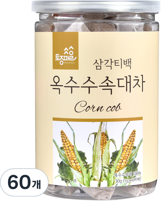 토종마을 옥수수속대차 삼각티백, 1g, 30개입, 2개