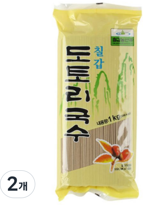칠갑 도토리국수, 1kg, 2개
