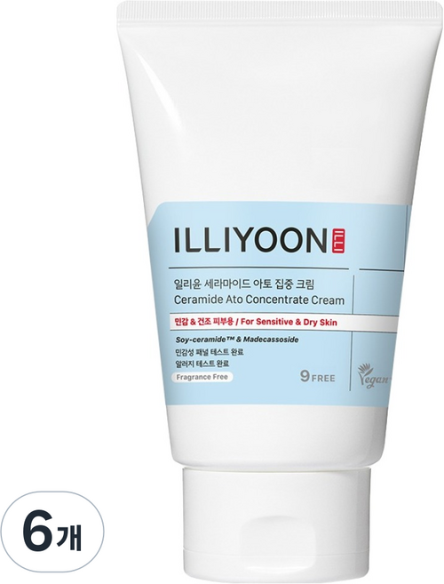 일리윤 세라마이드 아토 집중 크림, 200ml, 6개