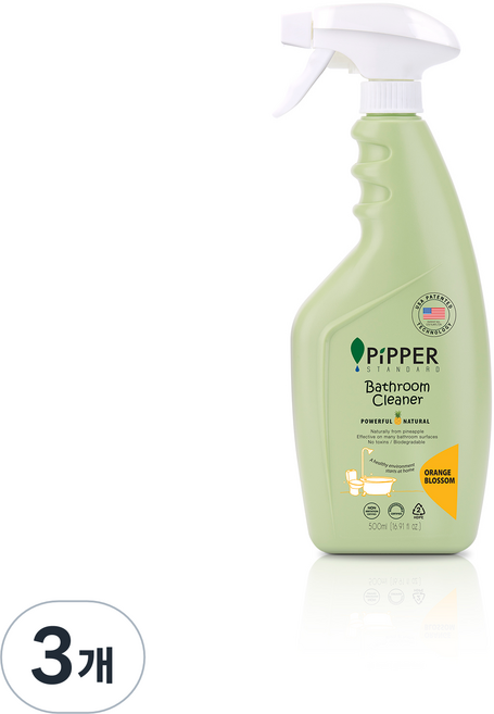 피퍼스탠다드 발효액 욕실세정제, 500ml, 3개