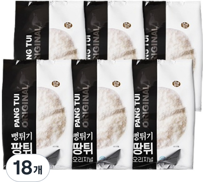 팡튀 뻥튀기 오리지널, 60g, 18개