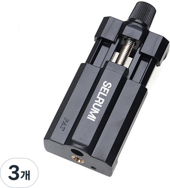 셀루미 프로페셔널 고급형 스마트폰 전용 삼각대 셀카봉 홀더 블랙, SEL-SH01D, 3개
