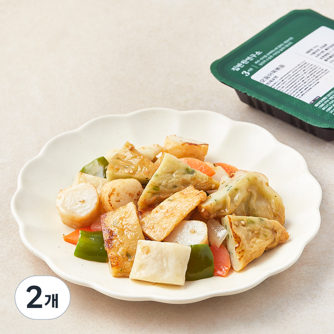 집반찬연구소 모둠 어묵볶음, 90g, 2개