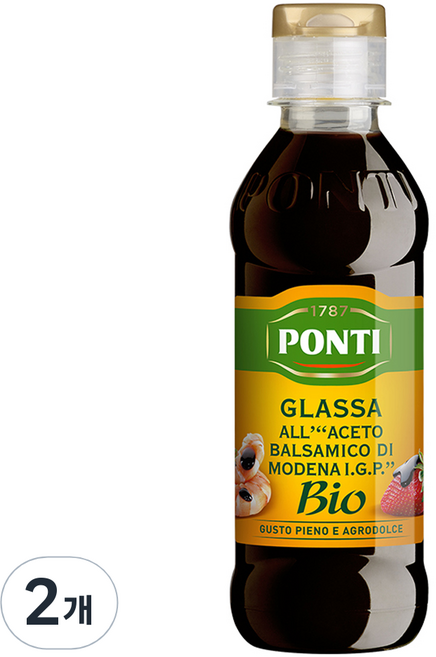 폰티 발사믹 글레이즈, 250g, 2개