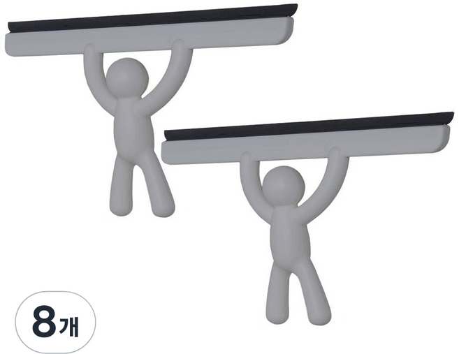 모나코올리브 인싸 욕실 물기제거기, 그레이, 8개