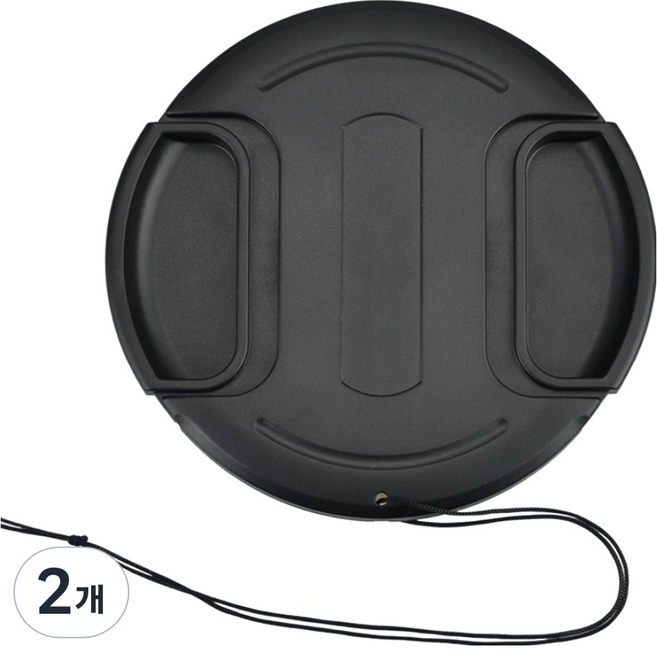 JJC 소니 카메라 캐논 앞캡 니콘 후지 렌즈캡, LC-49, 2개