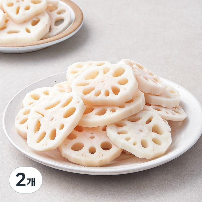 초록들 국내산 연근채, 1kg, 2개