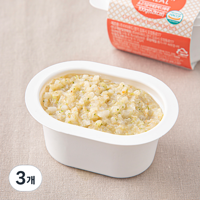 얌이밀 초중기 1.5단계 만6~7개월 이유식, 100g, 3개, 혼합맛(소고기/감자/애호박)