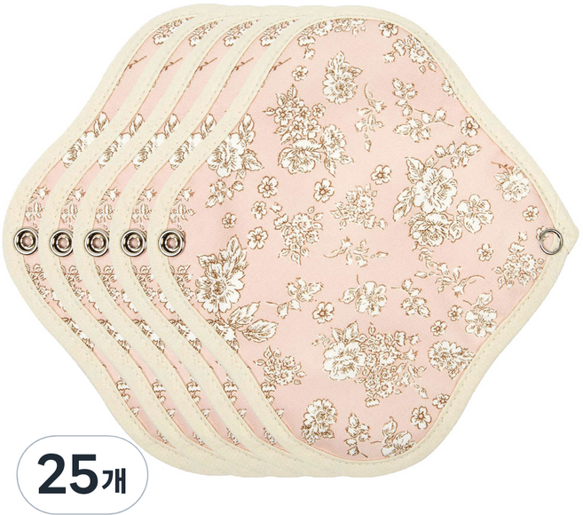 위즐리 면 팬티라이너, 미니, 5개입, 5세트