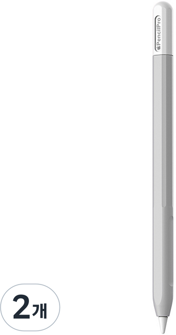 애플펜슬 프로 전용 슬림 케이스 PA-27, 그레이, 2개
