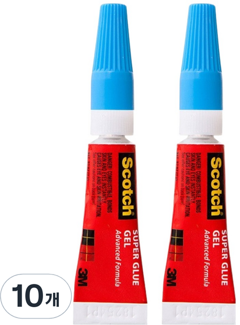 3M Scotch 凝膠型超強力瞬間接著劑 2g AD122-2, 10個