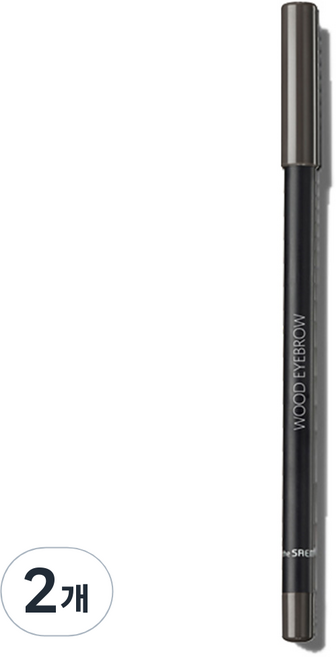 더샘 샘물 우드 아이브로우 1.8g, 02회갈색, 2개
