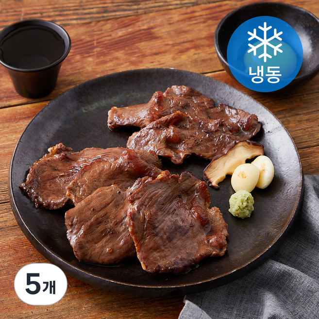 야끼니꾸 양념 토시살 구이용 (냉동), 5개, 400g