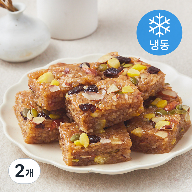 리타방앗간 할매손맛 약밥 (냉동), 50g, 2개, 12개입