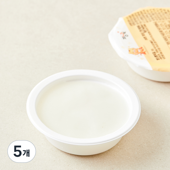 짱죽 냉장 초기 5개월부터 이유식 쌀눈쌀미음, 140g, 5개