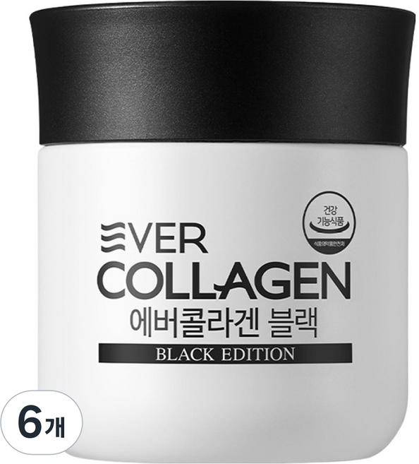 에버콜라겐 블랙, 84정, 6개