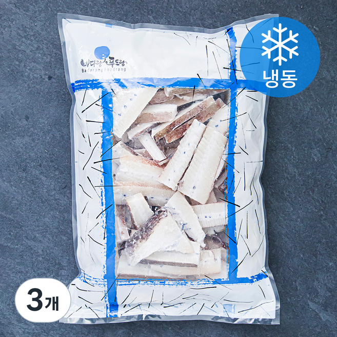 The더착한 오징어채 (냉동), 1kg, 3개