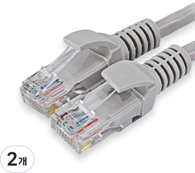 Kalron CAT5 網路線 網路纜線, 灰色, 2個, 50m