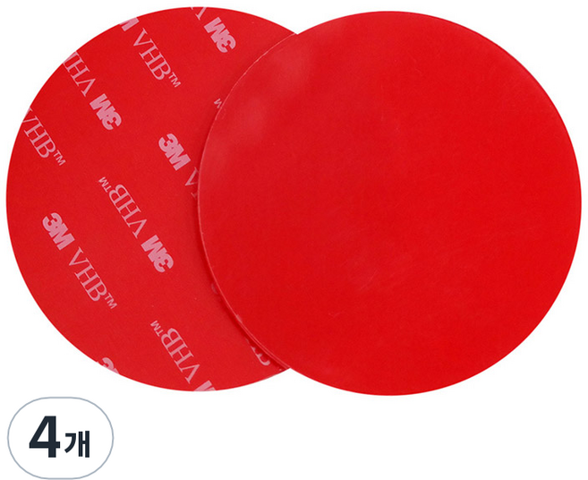 스파이더락 투명 아크릴테이프 보조패드, 4개