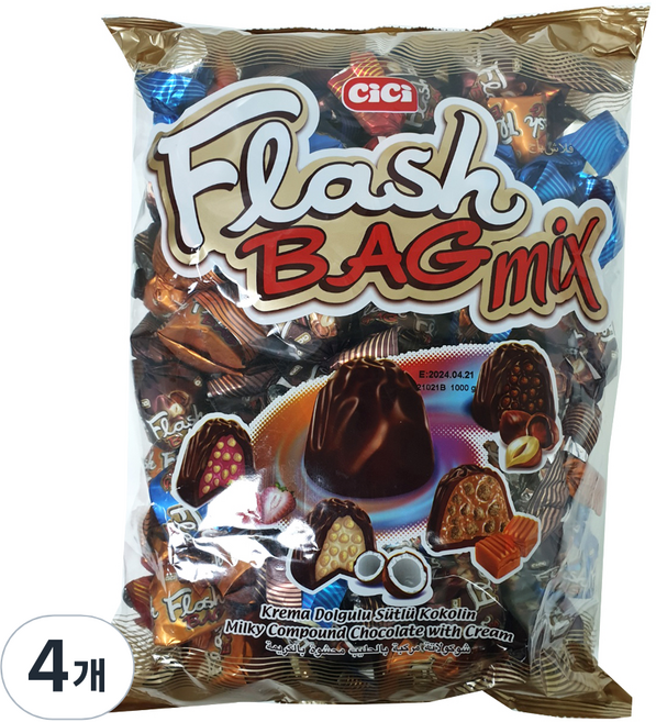 엘반 씨씨 플래시백 믹스, 4개, 1kg
