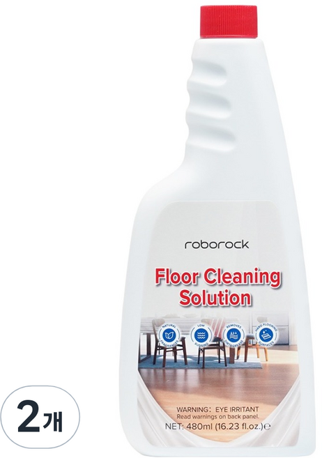로보락 전용 세정제 480ml, 2개