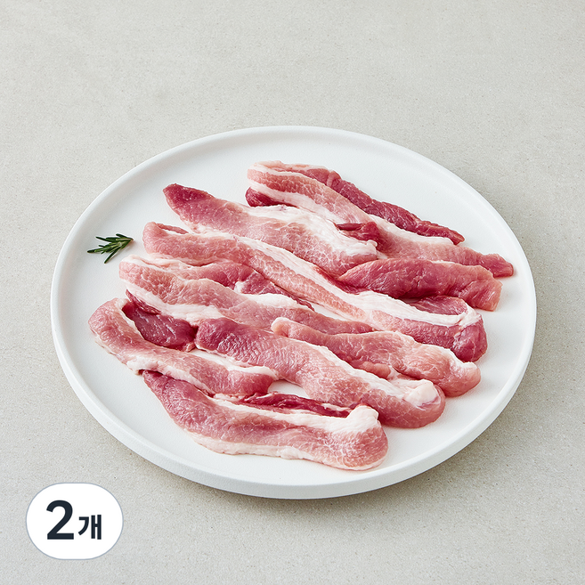 도드람한돈 갈비살 구이용 (냉장), 2개, 500g