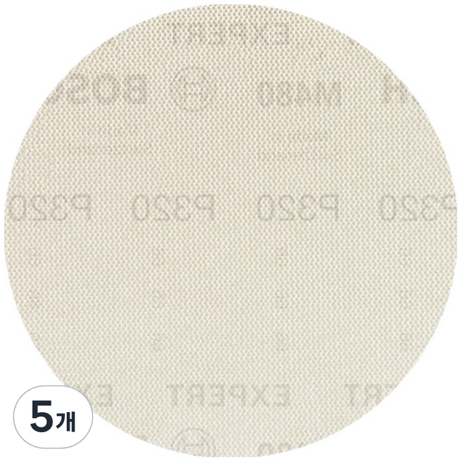 BOSCH 博世 EXPERT M480 圓形網狀砂紙 P320 125mm 5入 2608900678, 5個