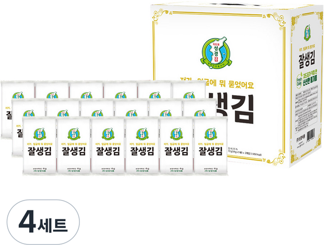 지도표성경 잘생김 4g 18p 선물세트, 4세트