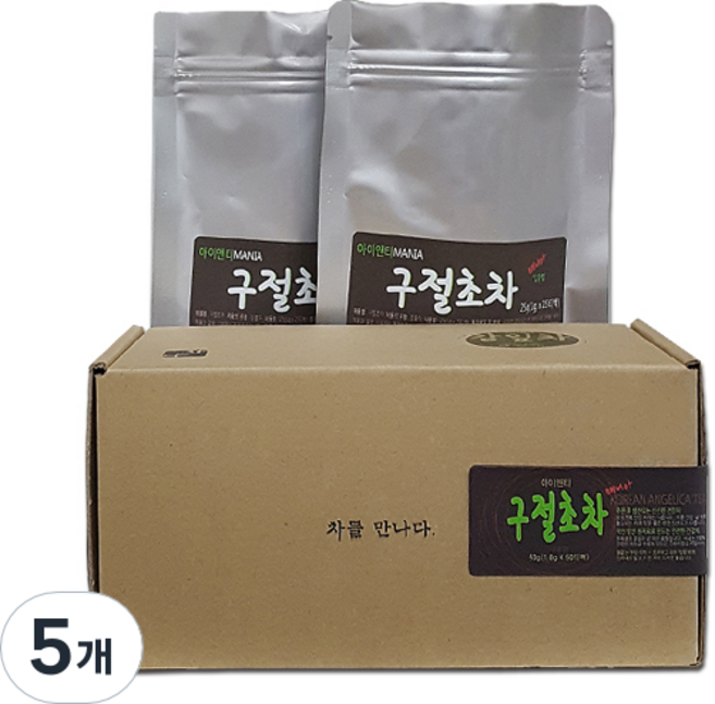 아이앤티 구절초차 25p, 1.5g, 50개입, 5개