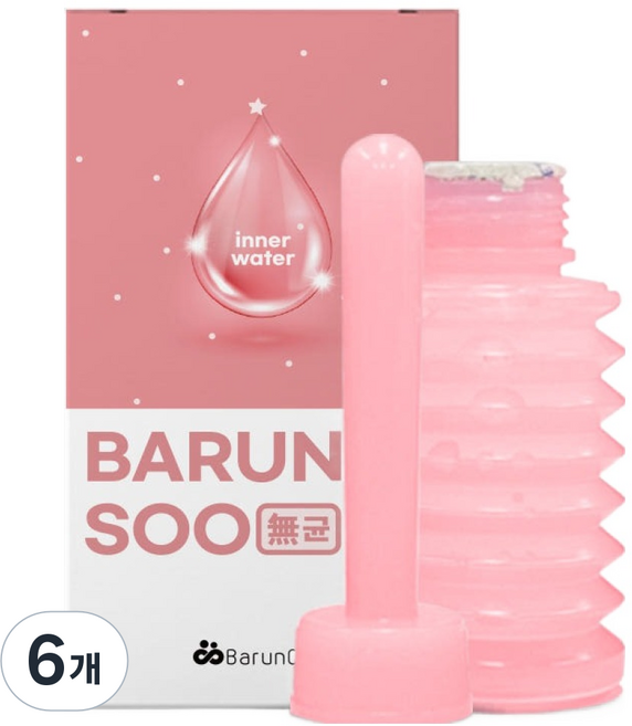 바른케어 바른수 질세정기, 50ml, 6개