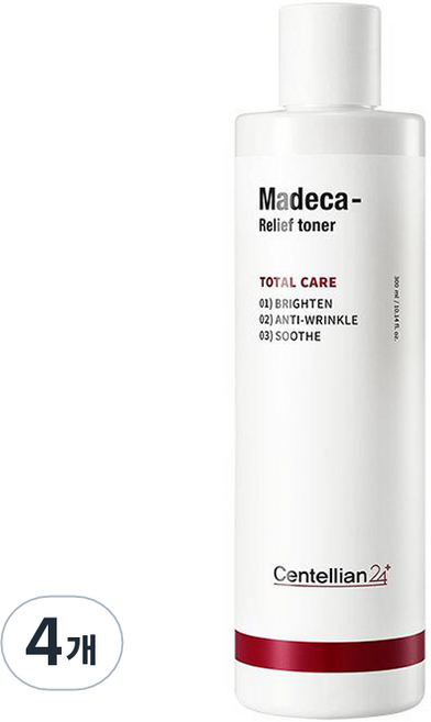 센텔리안24 마데카 릴리프 토너, 300ml, 4개