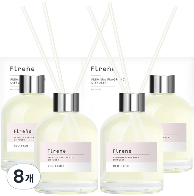 플렌느 실내용 디퓨저, 레드프룻, 200ml, 8개