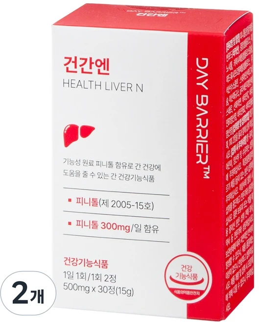 데이배리어 건간엔, 2개, 30정 - 쿠팡