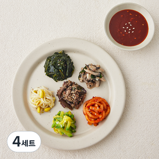 정미경키친 실속 비빔밥 세트, 215g, 4세트