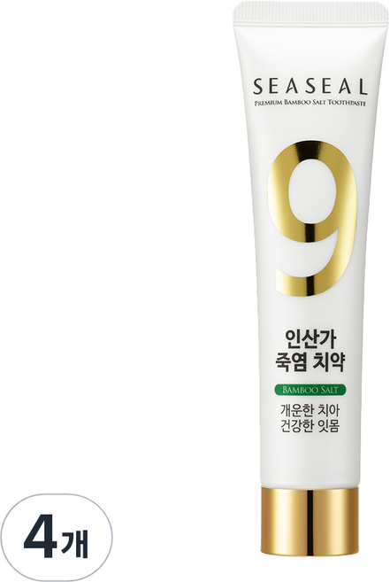 씨실 인산가 죽염 치약, 150g, 4개