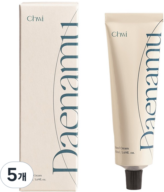 취 핸드크림 대나무, 50ml, 5개