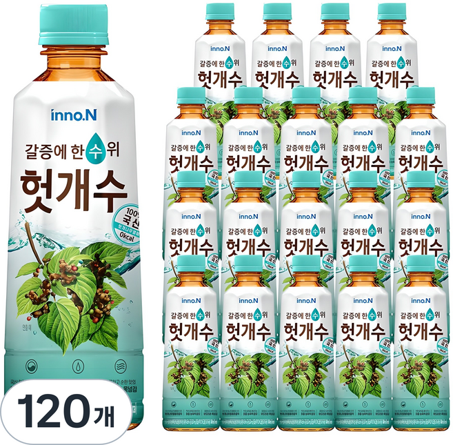 헛개수 차 음료, 340ml, 120개
