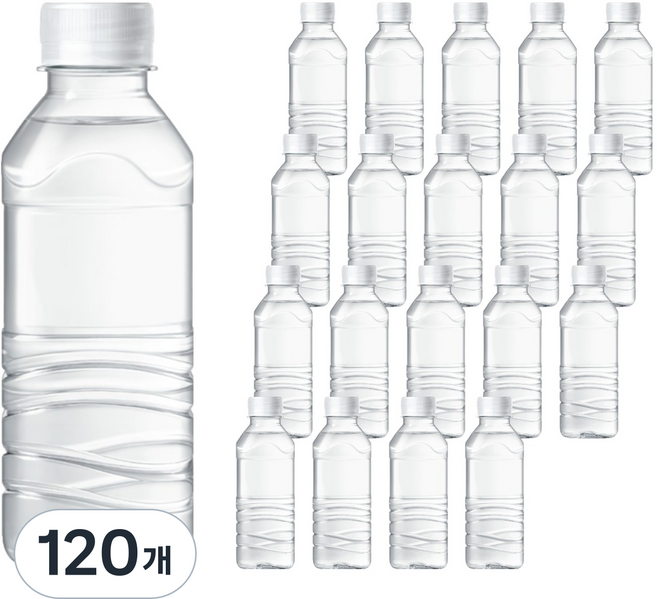 아이시스 생수 화이트캡 무라벨, 120개, 300ml