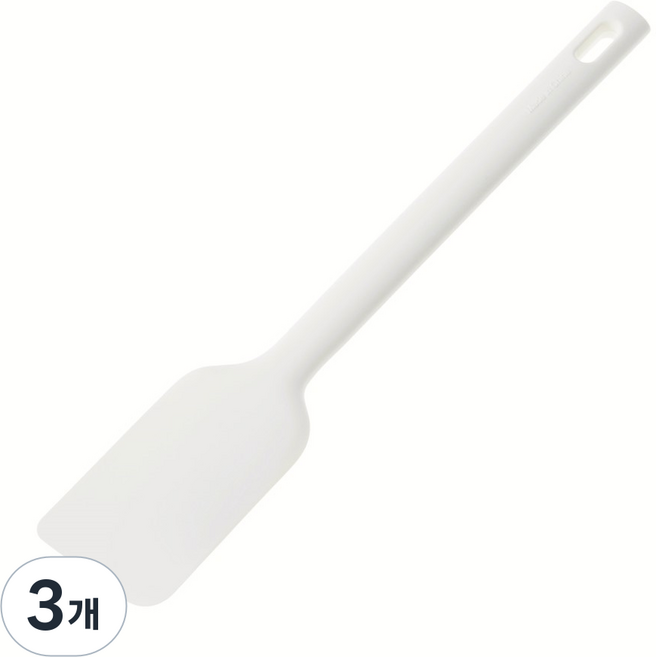 코멧 실리콘 키친툴 스파츌라, 아이보리, 3개