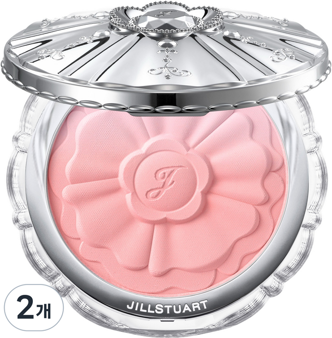 JILLSTUART 美妝粉彩花瓣腮紅, 02 幼嫩鬱金香, 2個