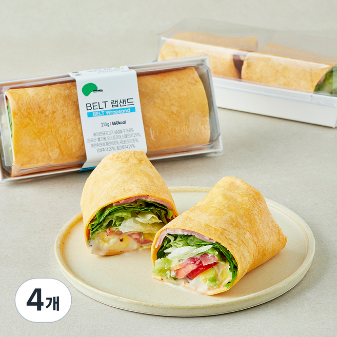 프레밀 BELT 랩샌드, 210g, 4개, 1개입