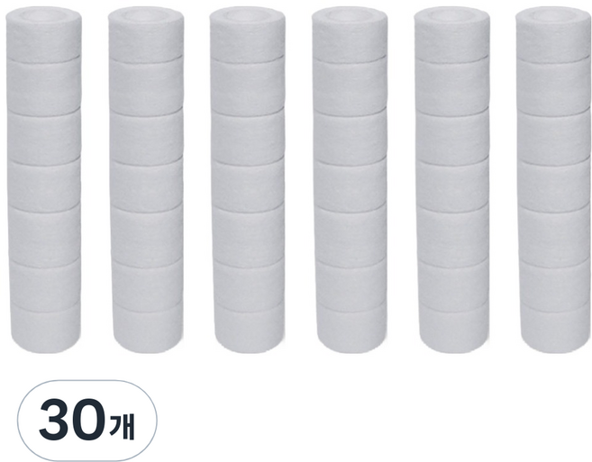 FILTER KLASS Habb3段可調式蓮蓬頭適用除鏽濾芯, 無香, 30個