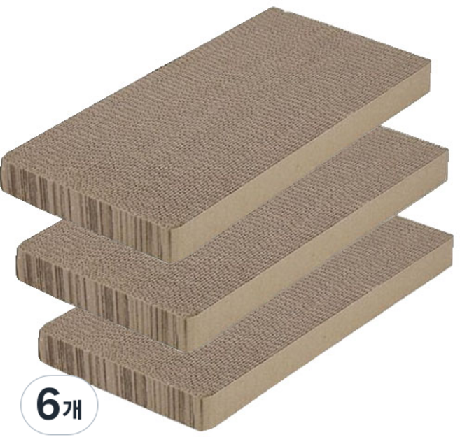 HALO 평판 라지 스크래쳐 리필, 6개