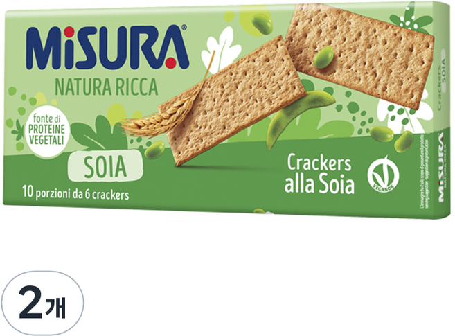 미주라 소이아크래커, 400g, 2개