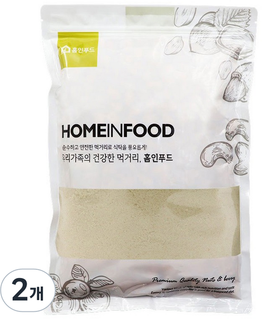 홈인푸드 아몬드분말, 1kg, 2개