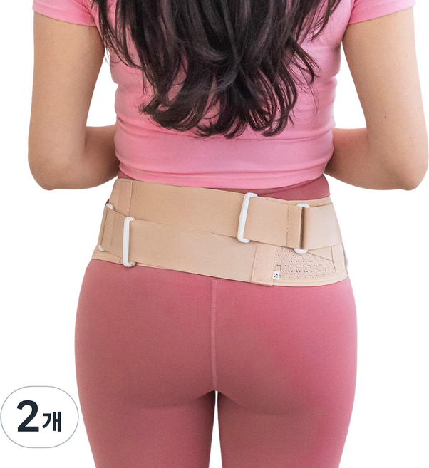 닥코 골반밴드 닥코 골반보호대 살색, 2개